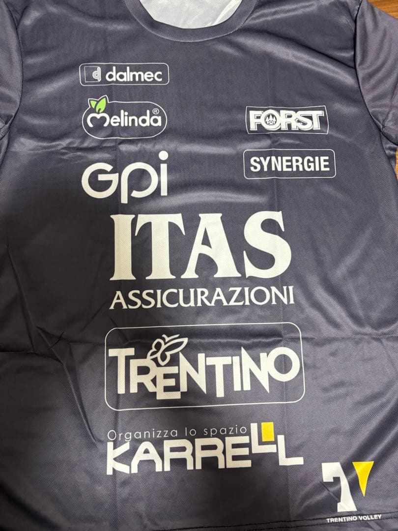 ⭐︎セリエA　トレンティーノ　バレーボール　ゲームシャツ　シャツ　ユニフォーム
