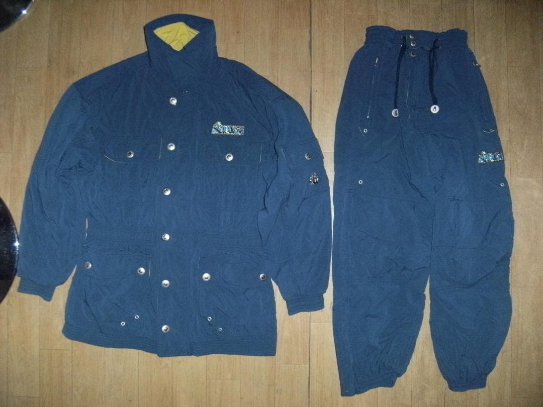 昭和レトロ★日本製★ノルディカ スキーウエアー 上下セット スノーボード