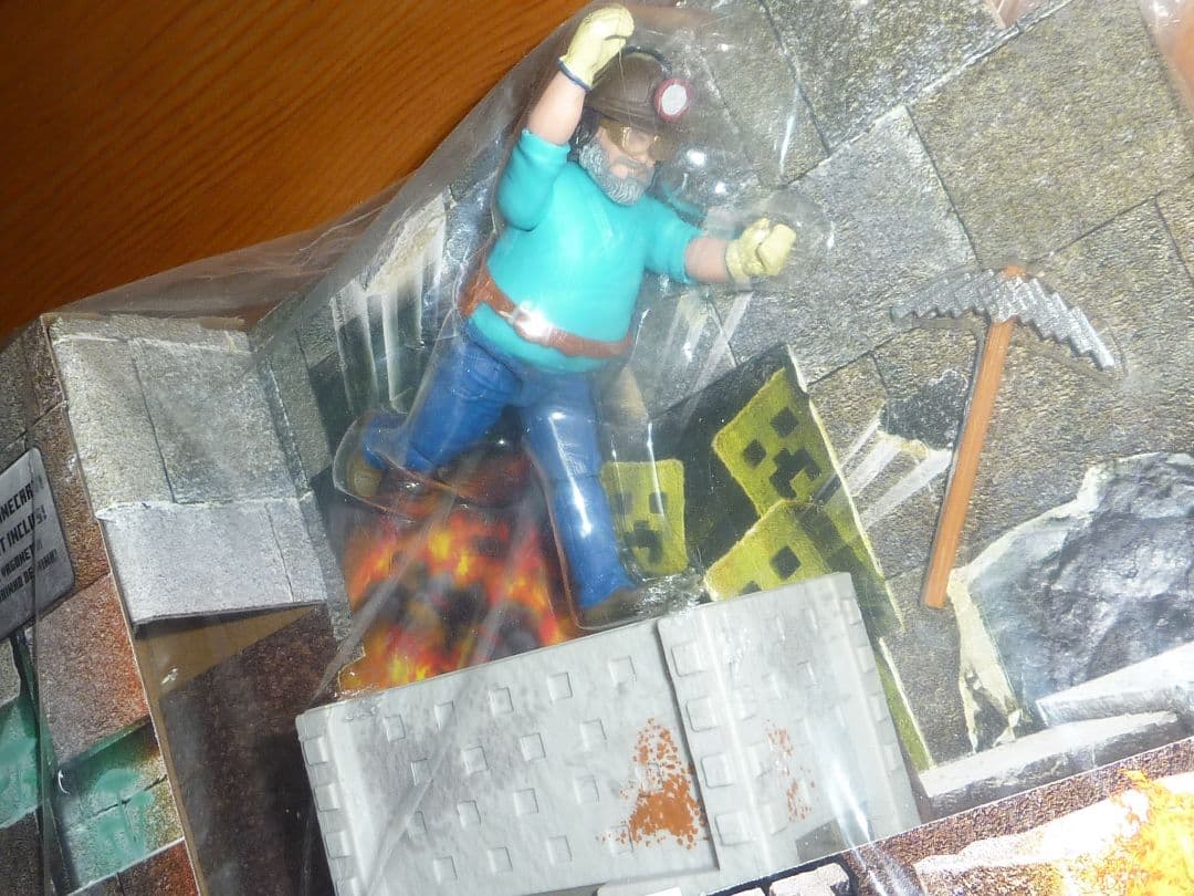 マイクラ 映画 スティーブ トロッコ フィギュア 新品未開封