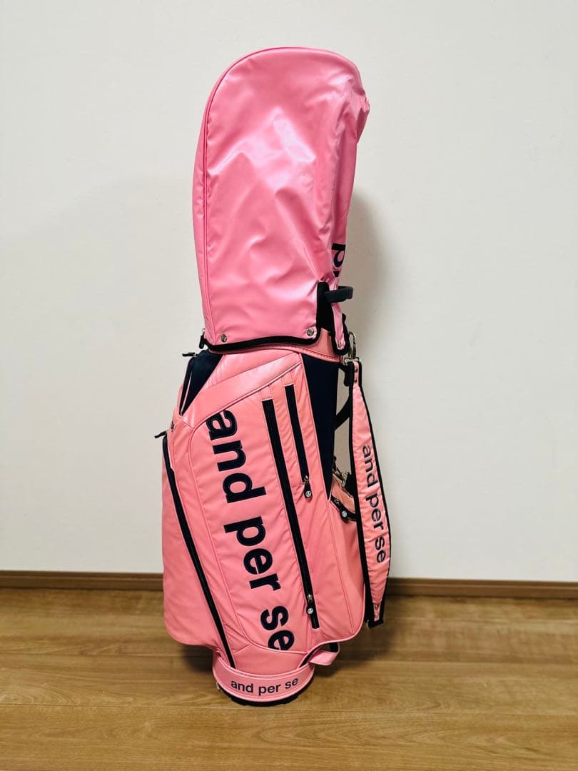 モモちゃん and per se アンパスィゴルフ　キャディバッグ
