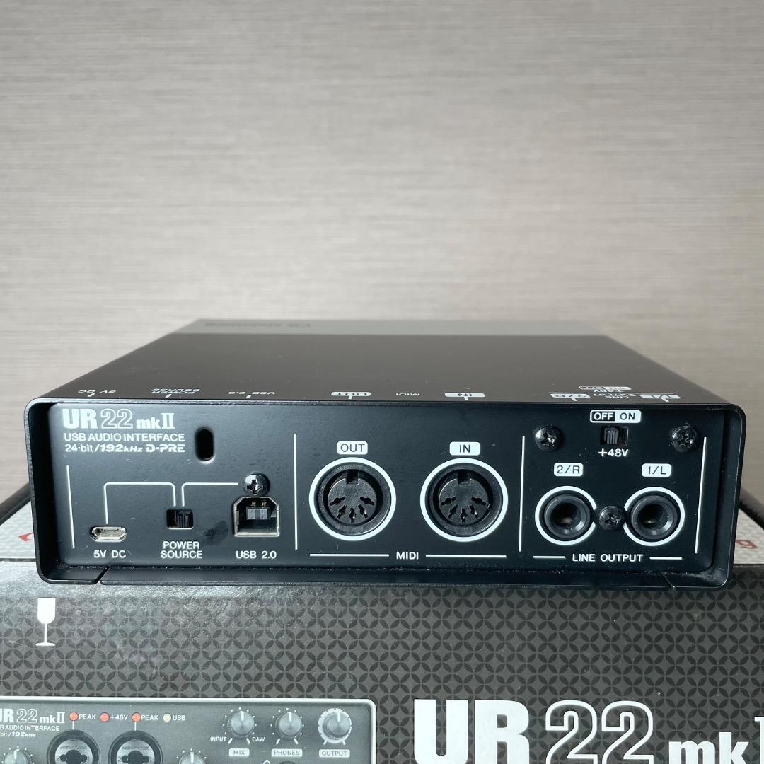 美品✨箱付き✨Steinberg UR22mkII オーディオインターフェース