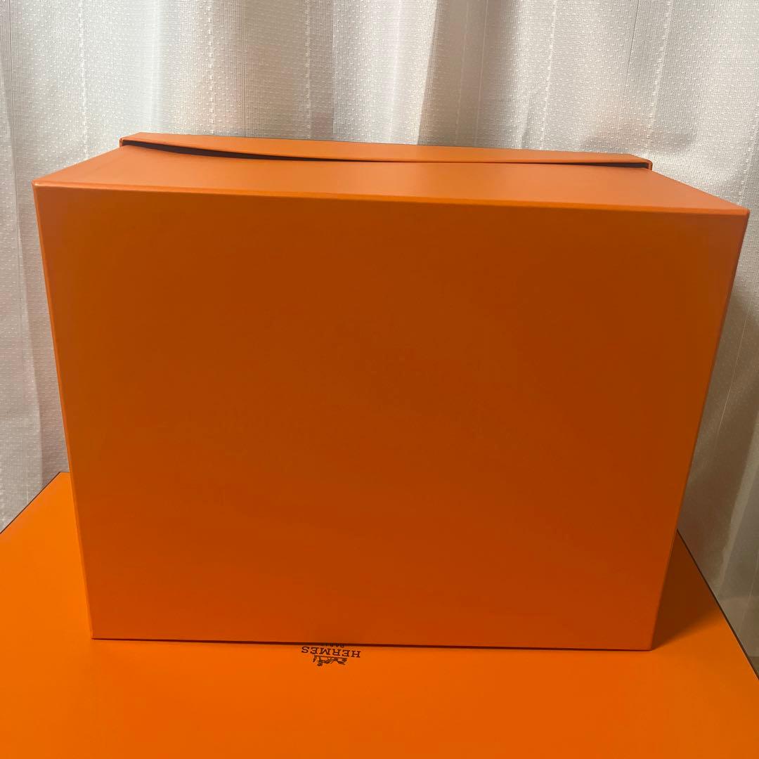 極美品！極太リボン/専用紙袋付き　ピコタンロック22 MM オレンジボックス