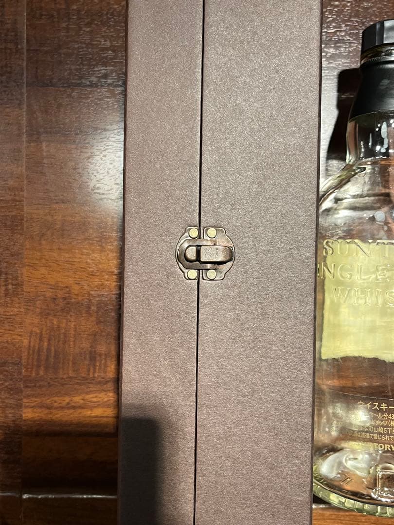 値下げ中　山崎 25年 空き瓶　専用BOX、備品付き