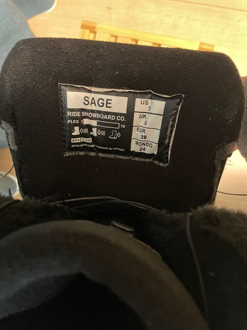 RIDE ライド スノーボードブーツ レディース SAGE