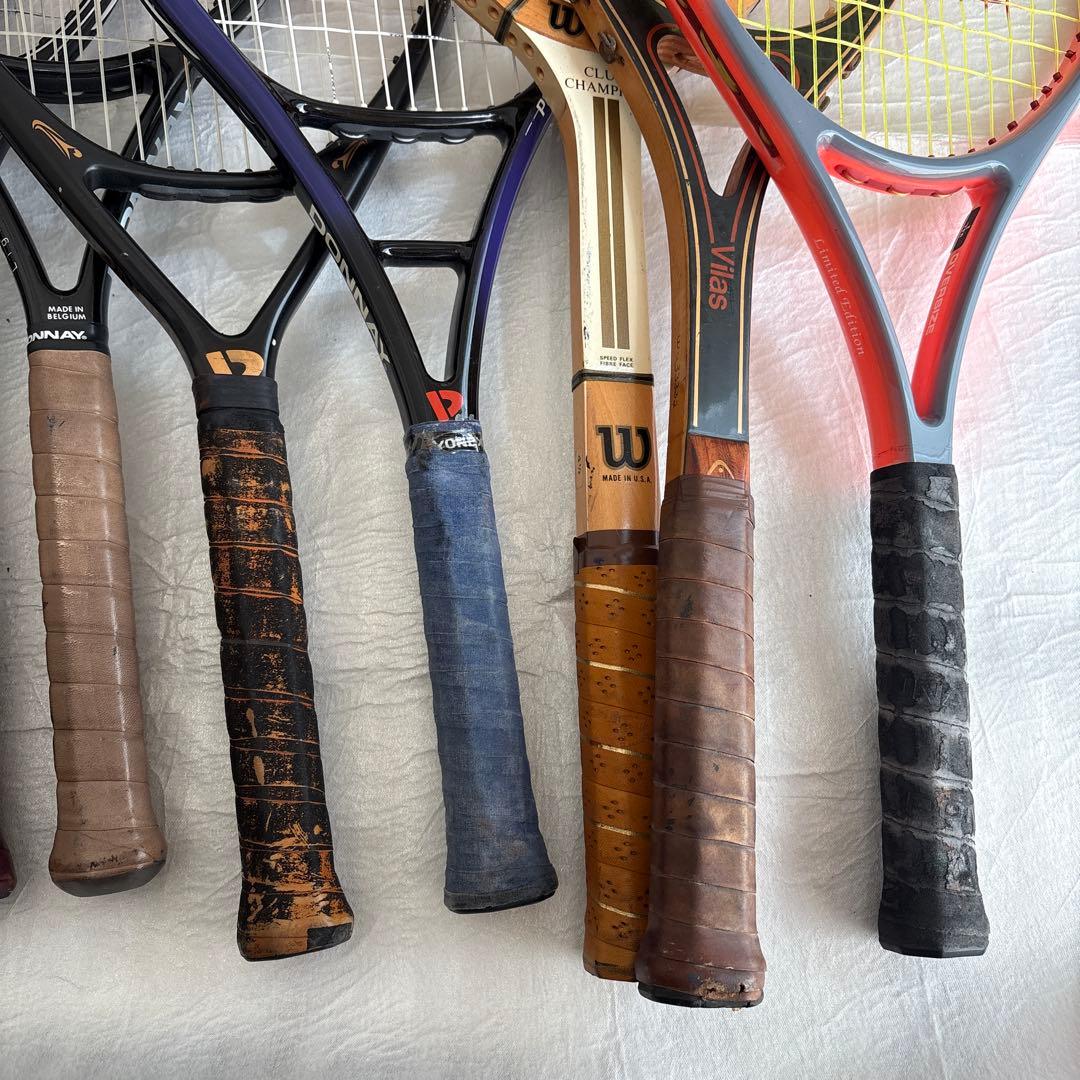 値下げ　ドネー　 ヘッド　ウィルソン　硬式　テニスラケット　テニス　13本