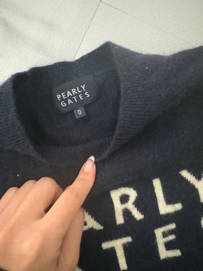 PEARLY GATES スウェット・キャップ・スカートセット