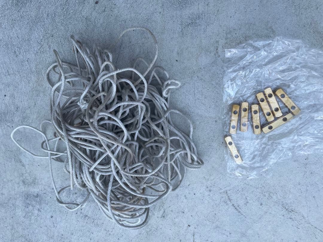 CAMP PARADE VENTILE オーダータープ　真鍮自在金具×8付き