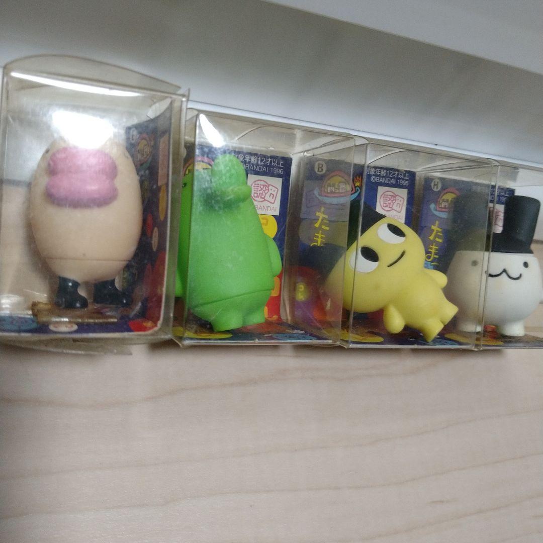 たまごっちコレクション　まめっち　たらこっち　みみっち　くちぱっち　ソフビ