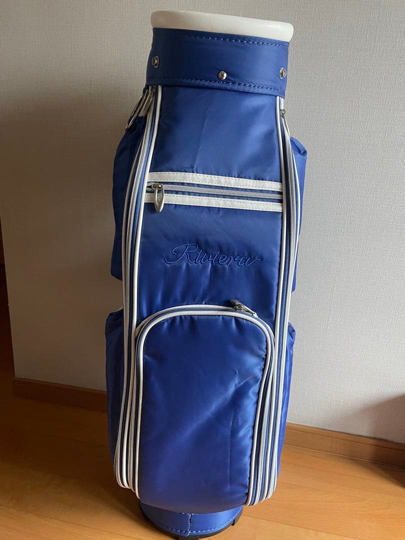 Riviera ☆ゴルフキャディバッグ 青
