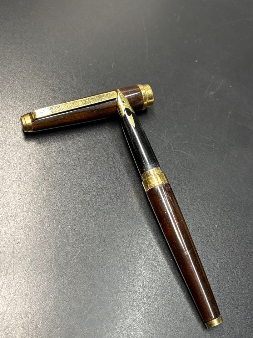 セーラー万年筆 黒檀 23K 希少アンティーク 世界の銘木シリーズ sailor