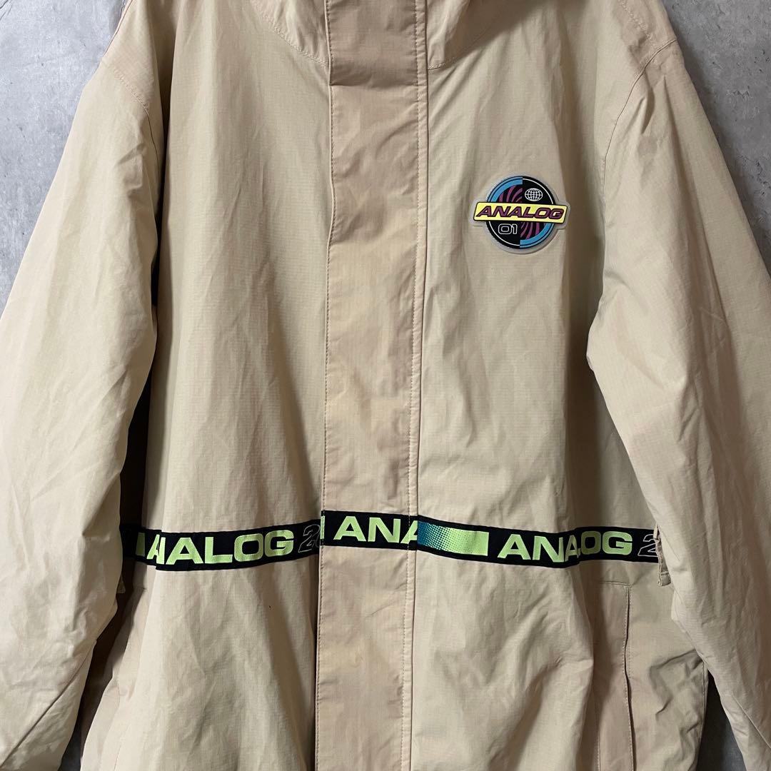 Burtonバートンスキーウェアスノーボードジャケットパーカーフードベージュ希少