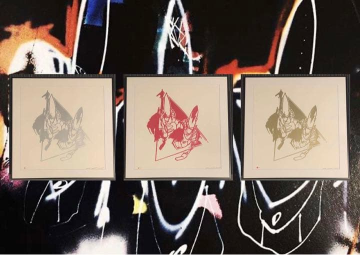 限定20 futura unkle シルクスクリーン 3枚set フューチュラ