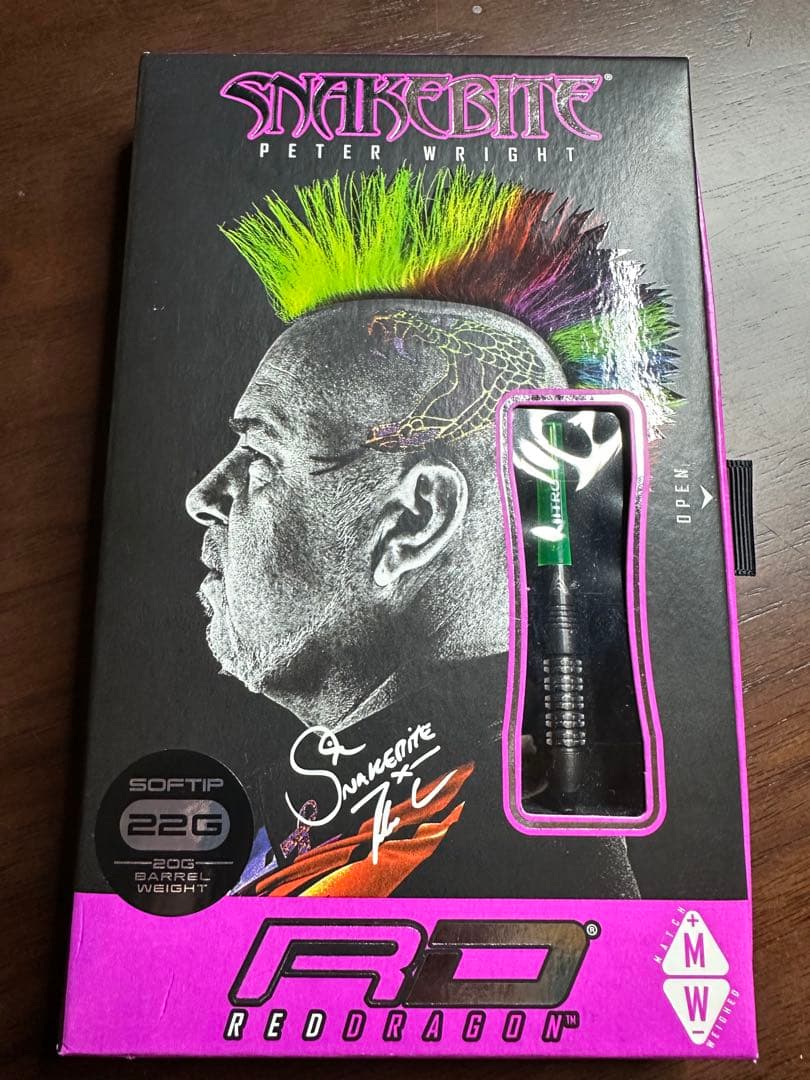 廃盤　Red Dragon Snakebite Peter Wright 22g