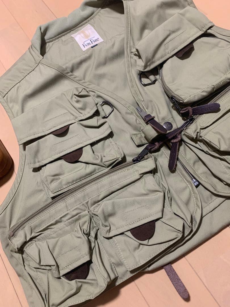 よ*ー様 FOX FIRE エントモロジスト フライベスト　フライフィッシング