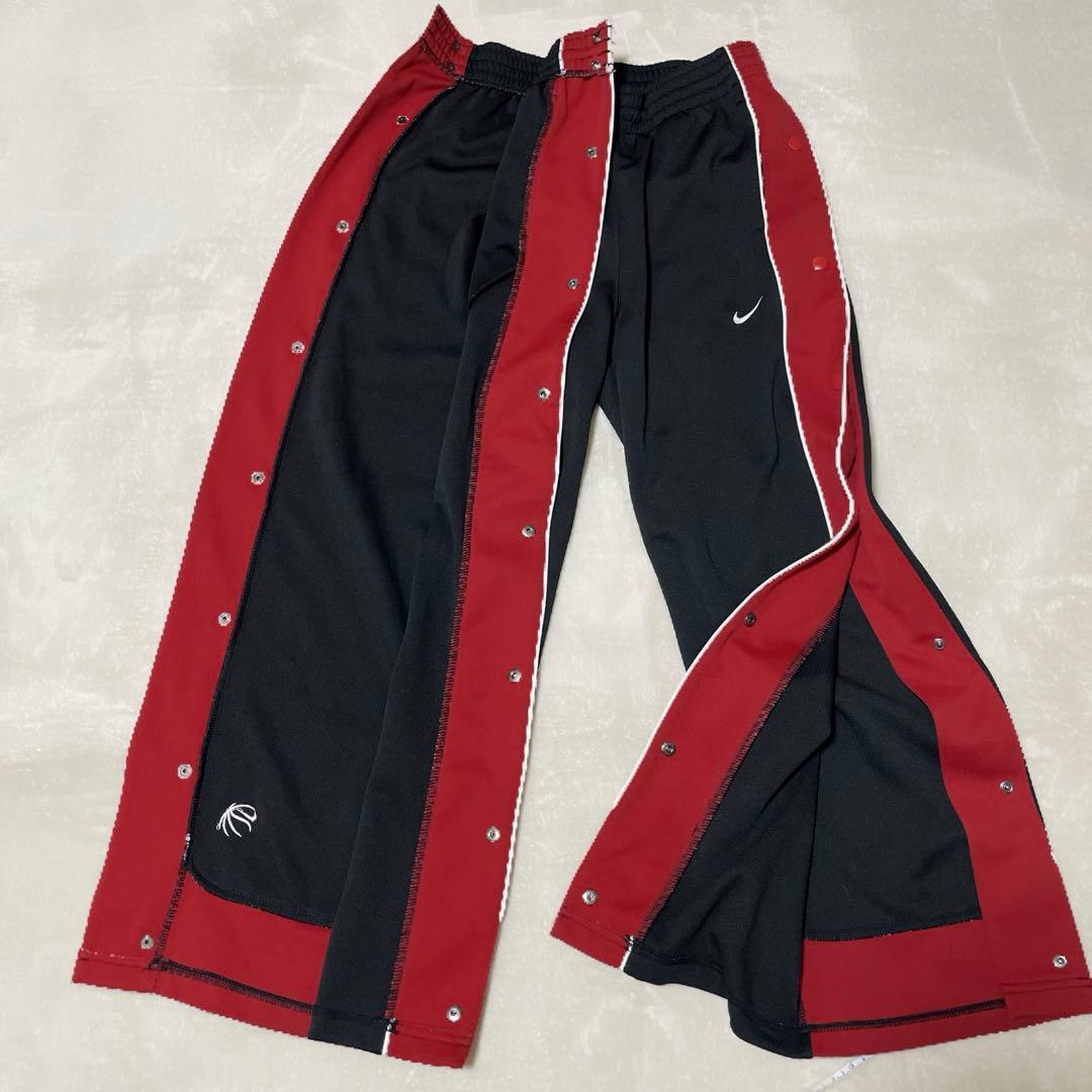 Nike ナイキ オールドジャージ上下 バスケット スナップボタン L M 刺繍