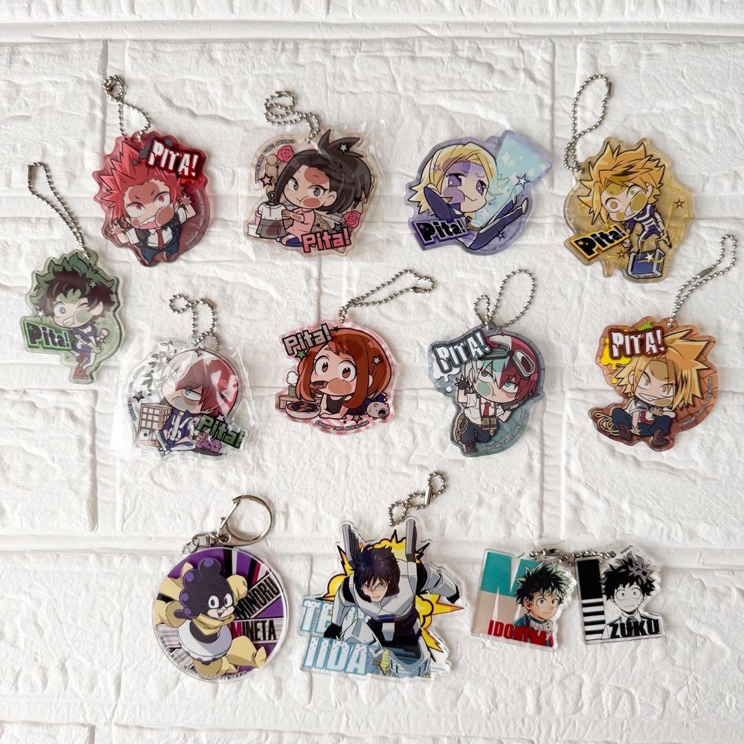 僕のヒーローアカデミア 一番くじフィギュア&ラバスト&アクキーセット 全 51点