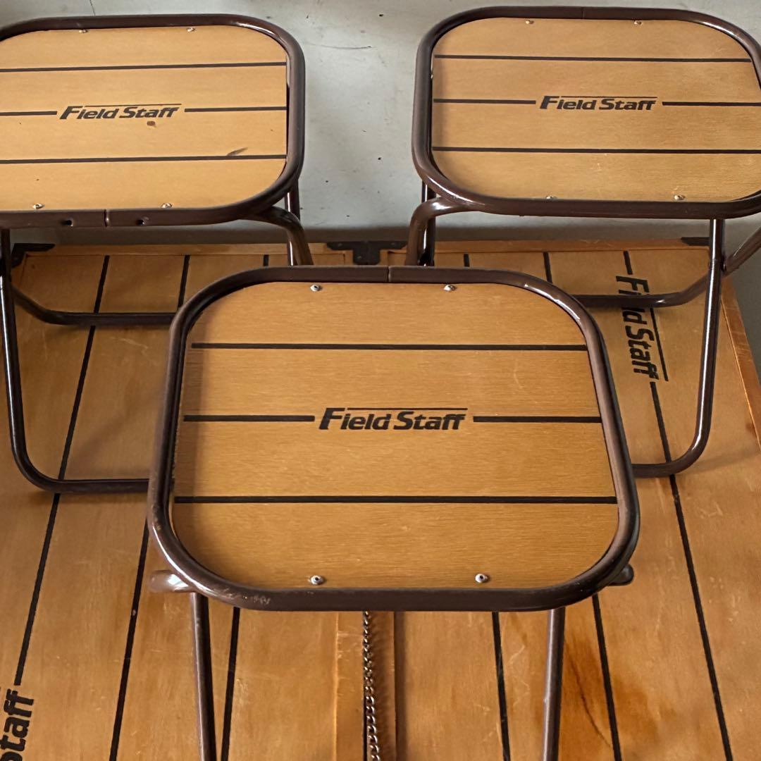 ヴィンテージ アウトドア テーブル チェア セット 折り畳み