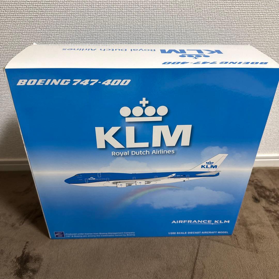 1/200 747-400 KLMオランダ航空