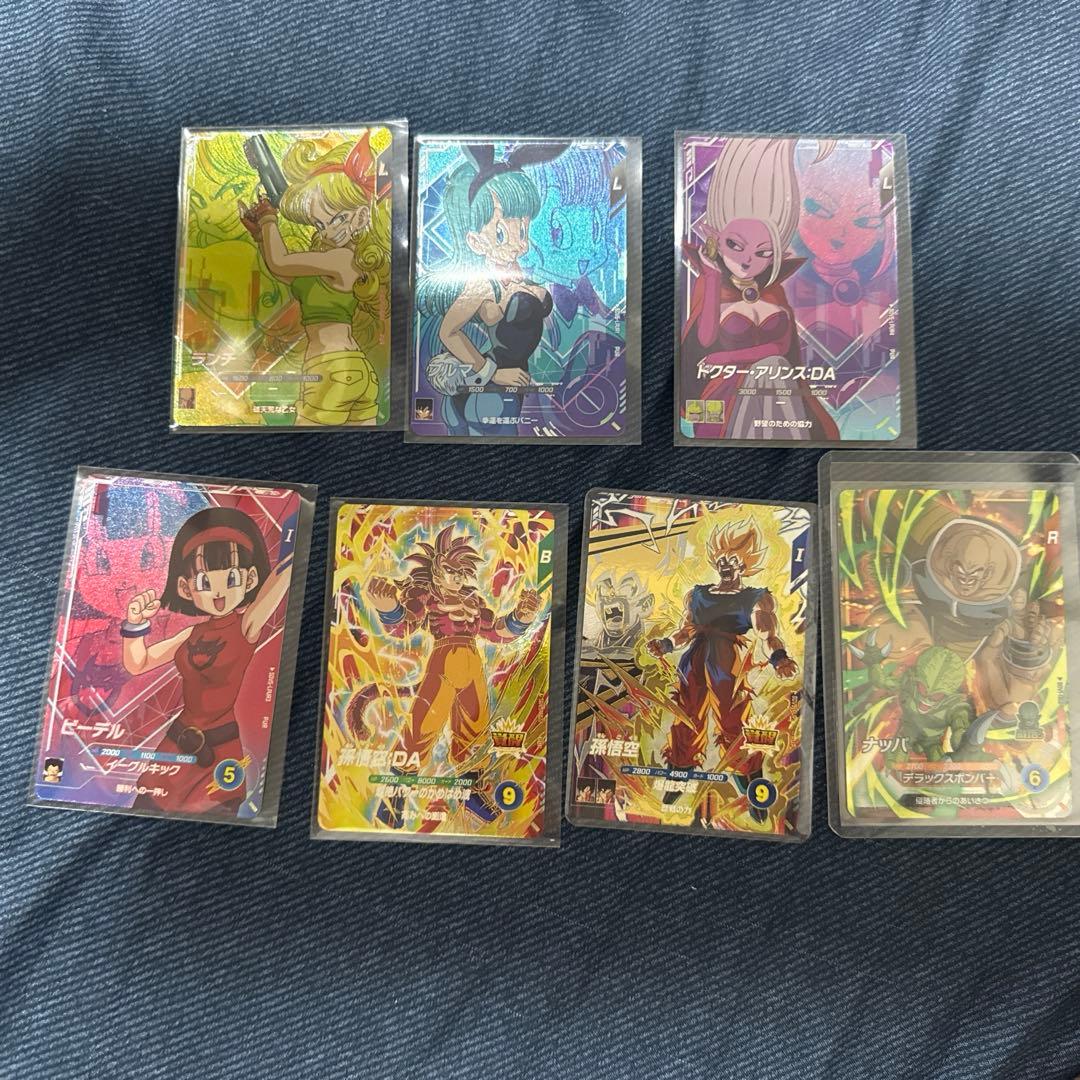 ドラゴンボールダイバーズ4枚セットバラ売り可能