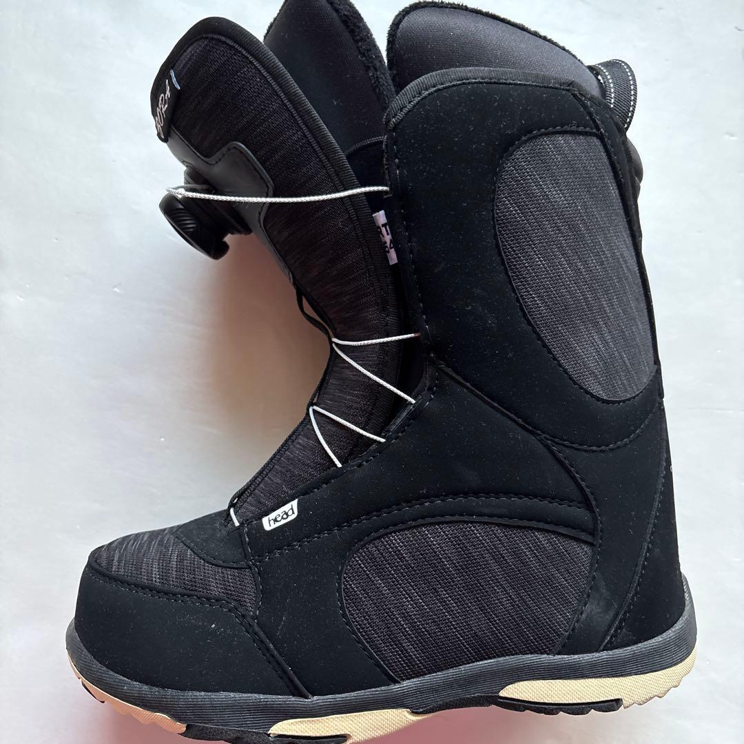 新品 スノーボードブーツ HEAD 23.0cm BOAシステム ブラック