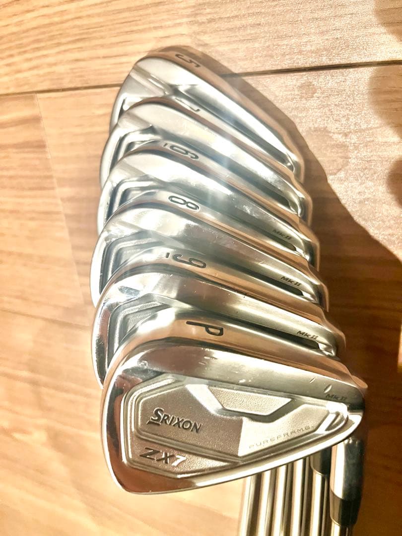 【希少】ZX7 MkII アイアン 5-P 6本 DG S200 ウエイトロック