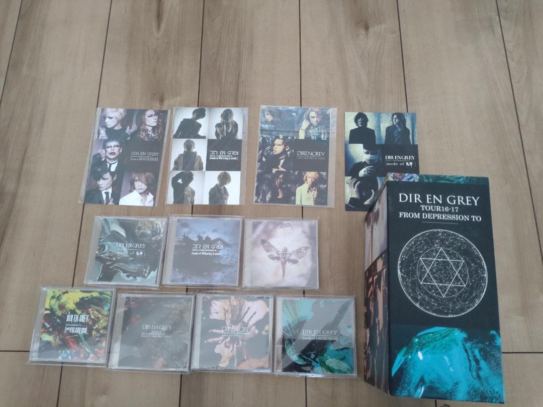 dir en grey FC限定blu-raybox&特典CD&ポストカード