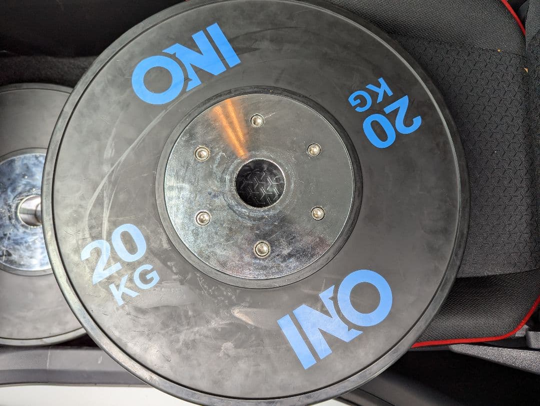 ONI 20kg ダンベルプレート2枚