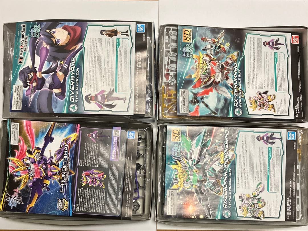 バンダイ ガンプラ フィギュアライズスタンダード ダイバーアヤメ RX零丸 ほか