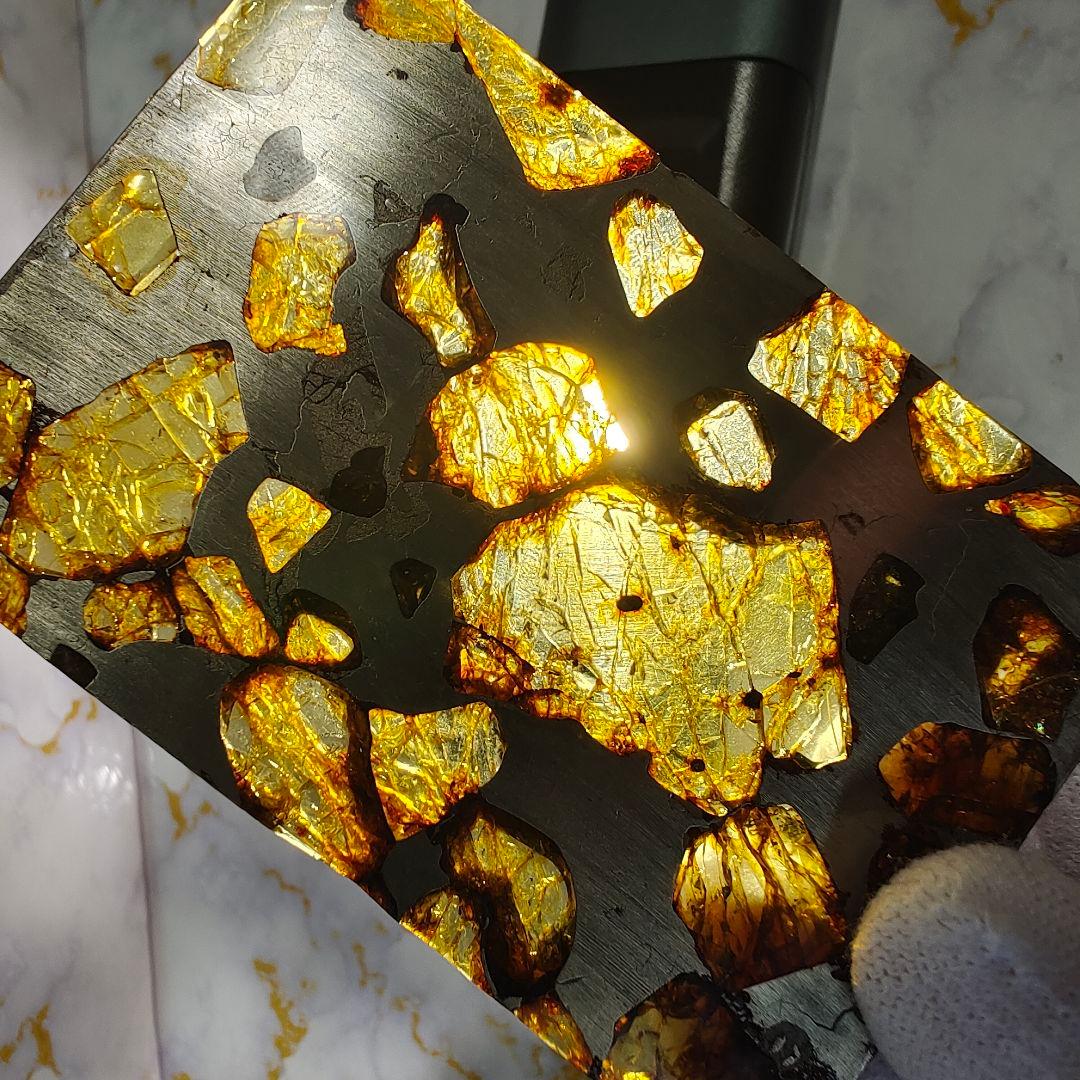 【希少】フカン隕石 41g パラサイト隕石 NO.432