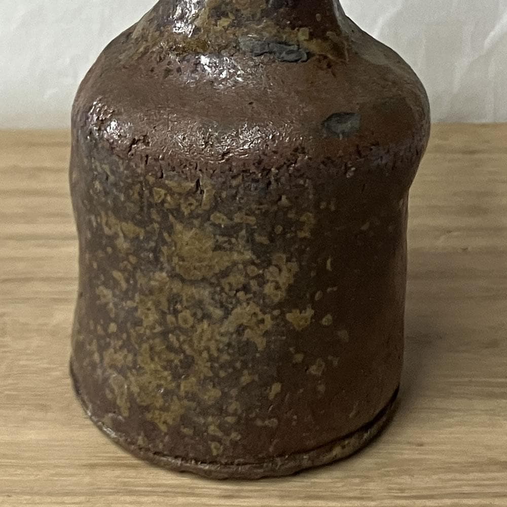 w168 大饗仁堂 備前焼 徳利 高さ14cm 花入 一輪差し 一輪挿し 酒器