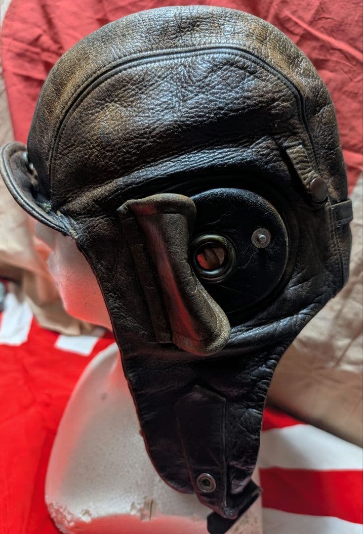 飛行帽　日本軍　海軍　将校　大日本帝国　帽子　ミリタリー