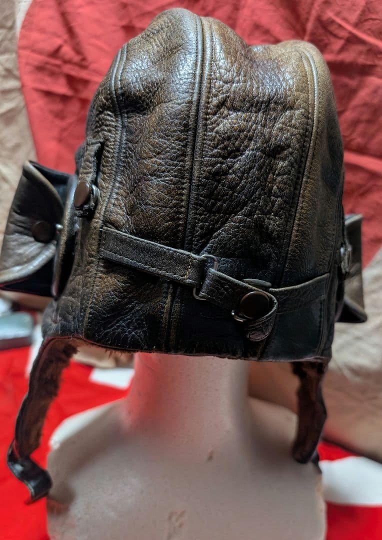 飛行帽　日本軍　海軍　将校　大日本帝国　帽子　ミリタリー