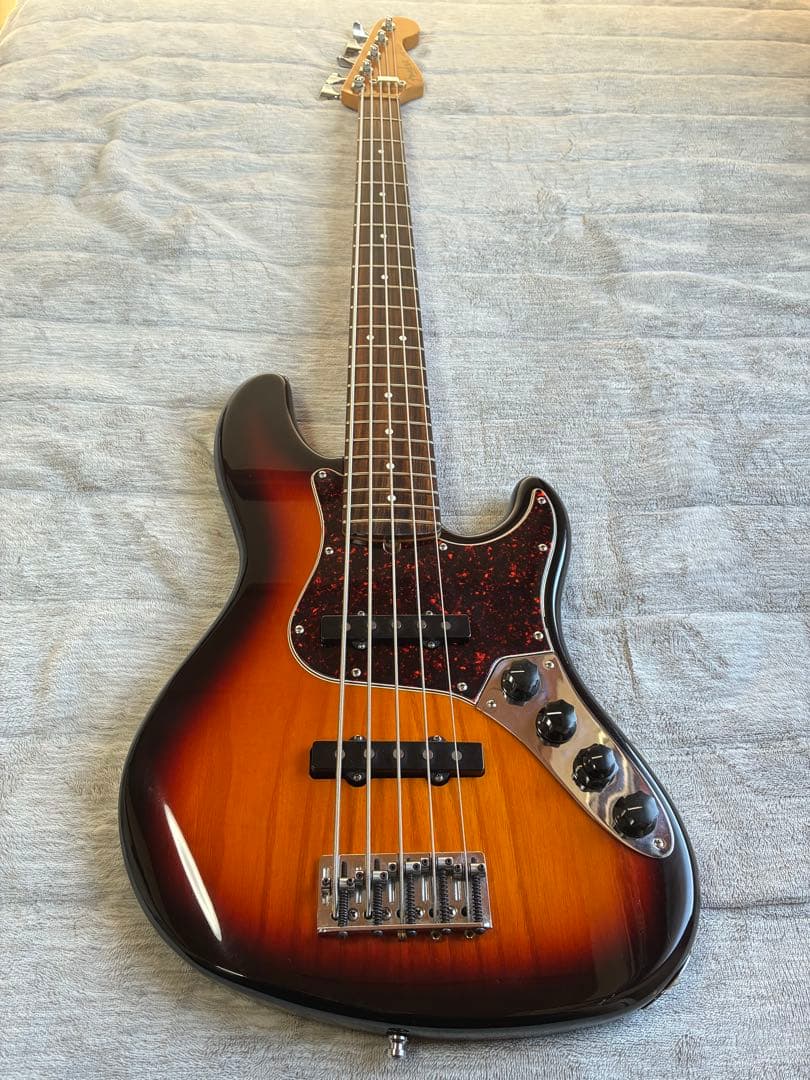 ベース Fender American Deluxe Jazz Bass V 1997