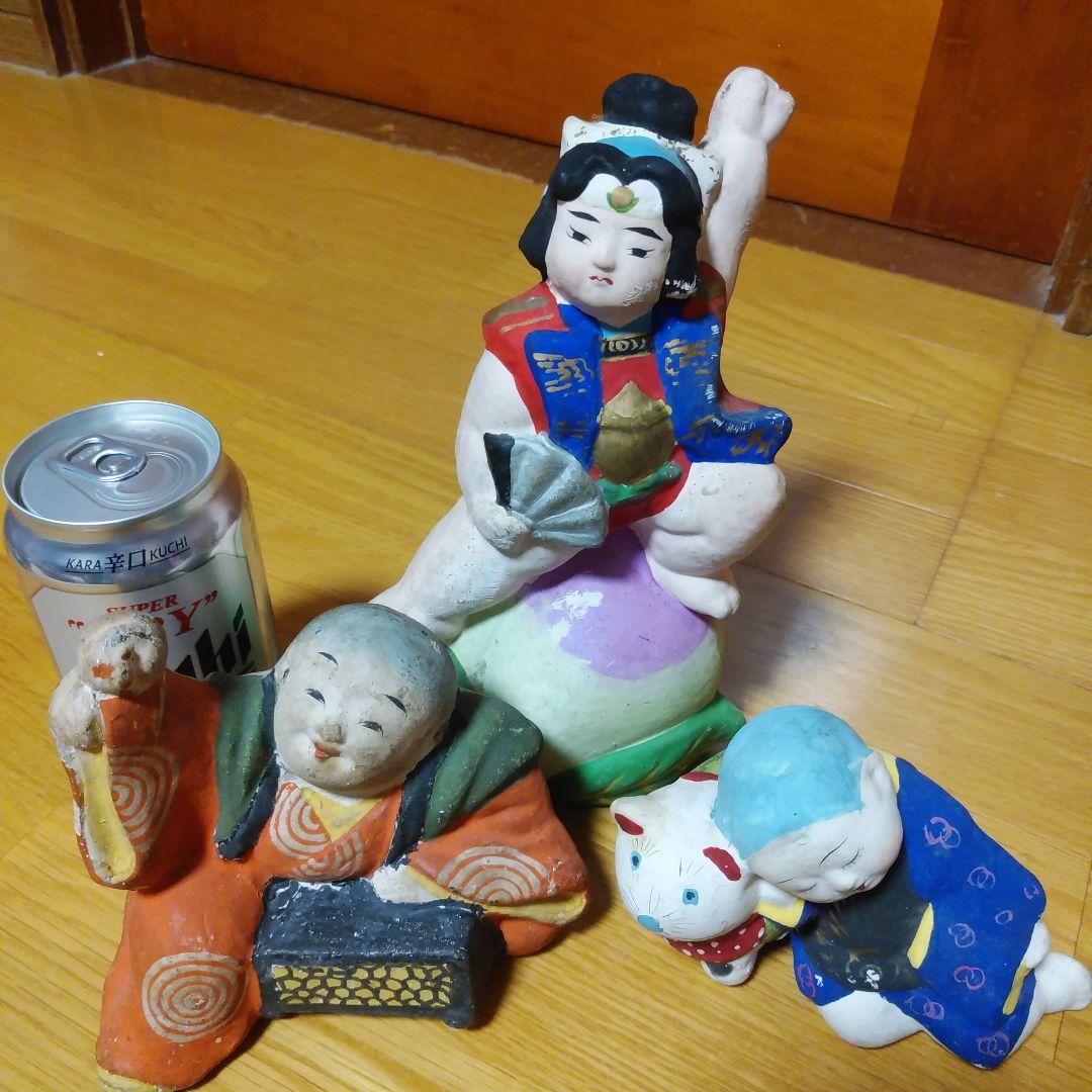 【土雛／つちびな／雛人形】伝統的な日本の郷土玩具セット　バラ売り可能