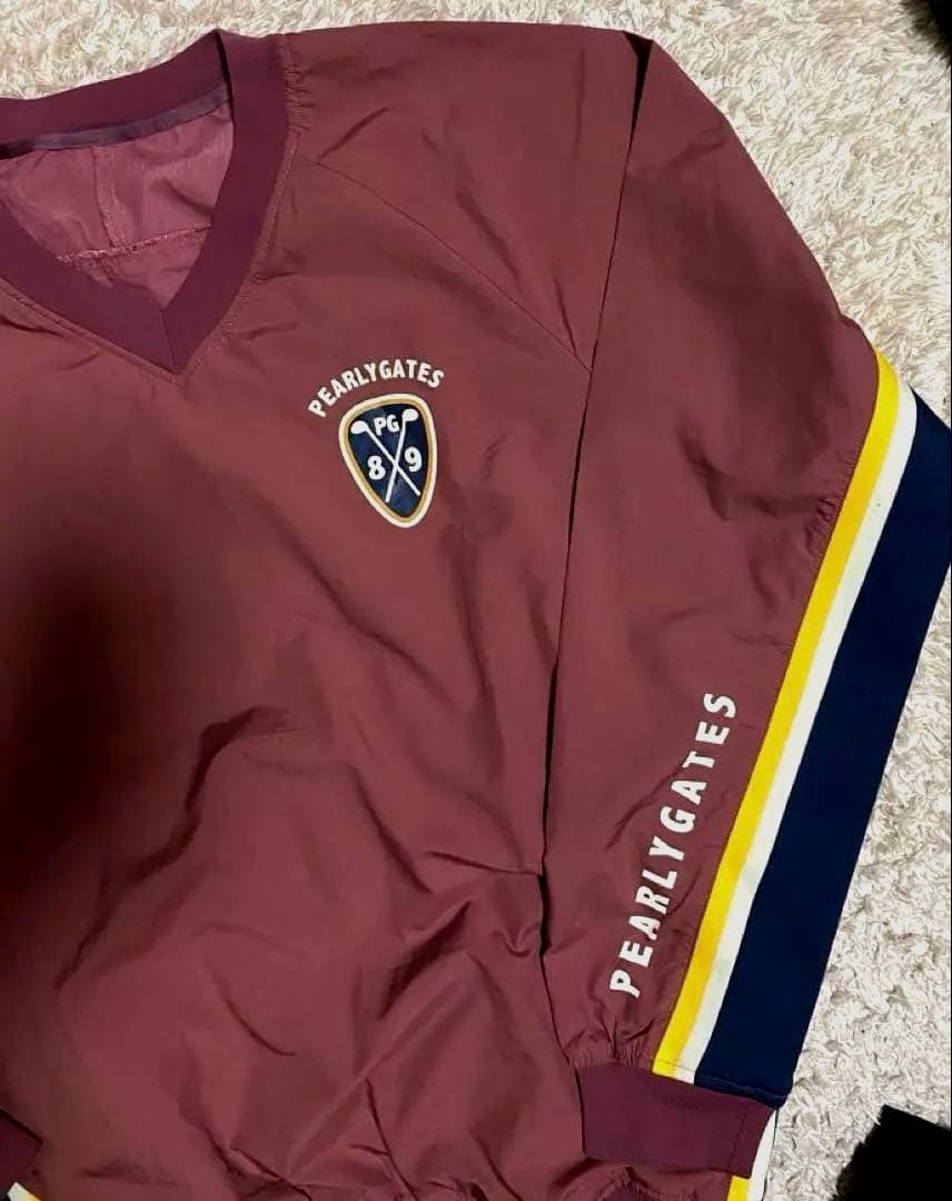 PEARLY GATES パーリーゲイツ Vネックプルオーバー ブルゾン