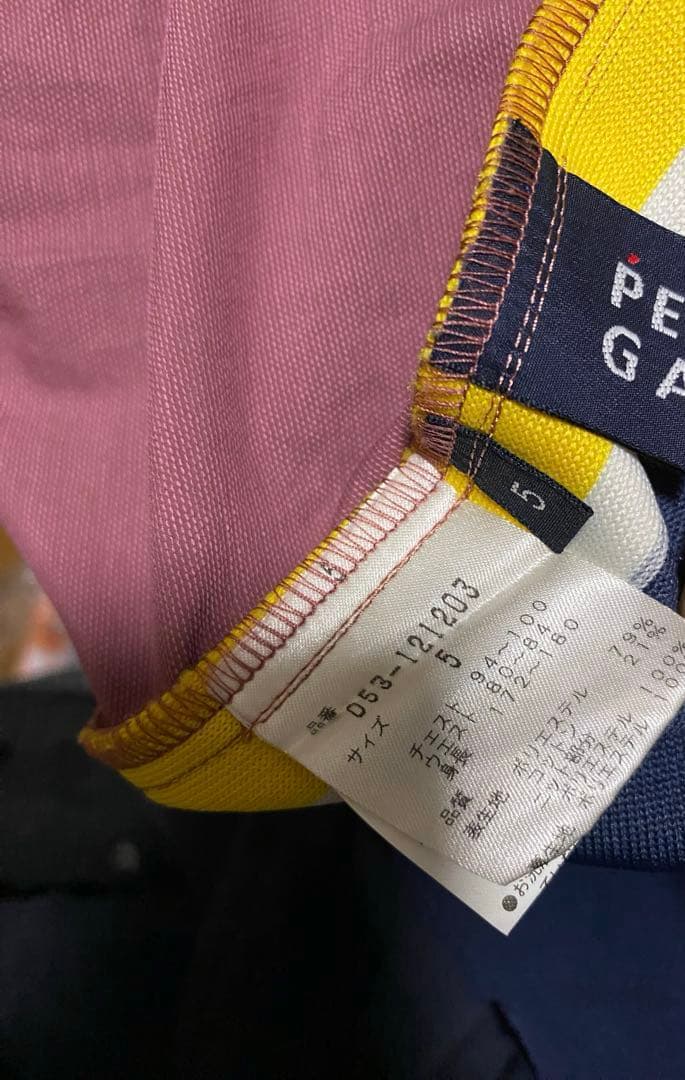 PEARLY GATES パーリーゲイツ Vネックプルオーバー ブルゾン