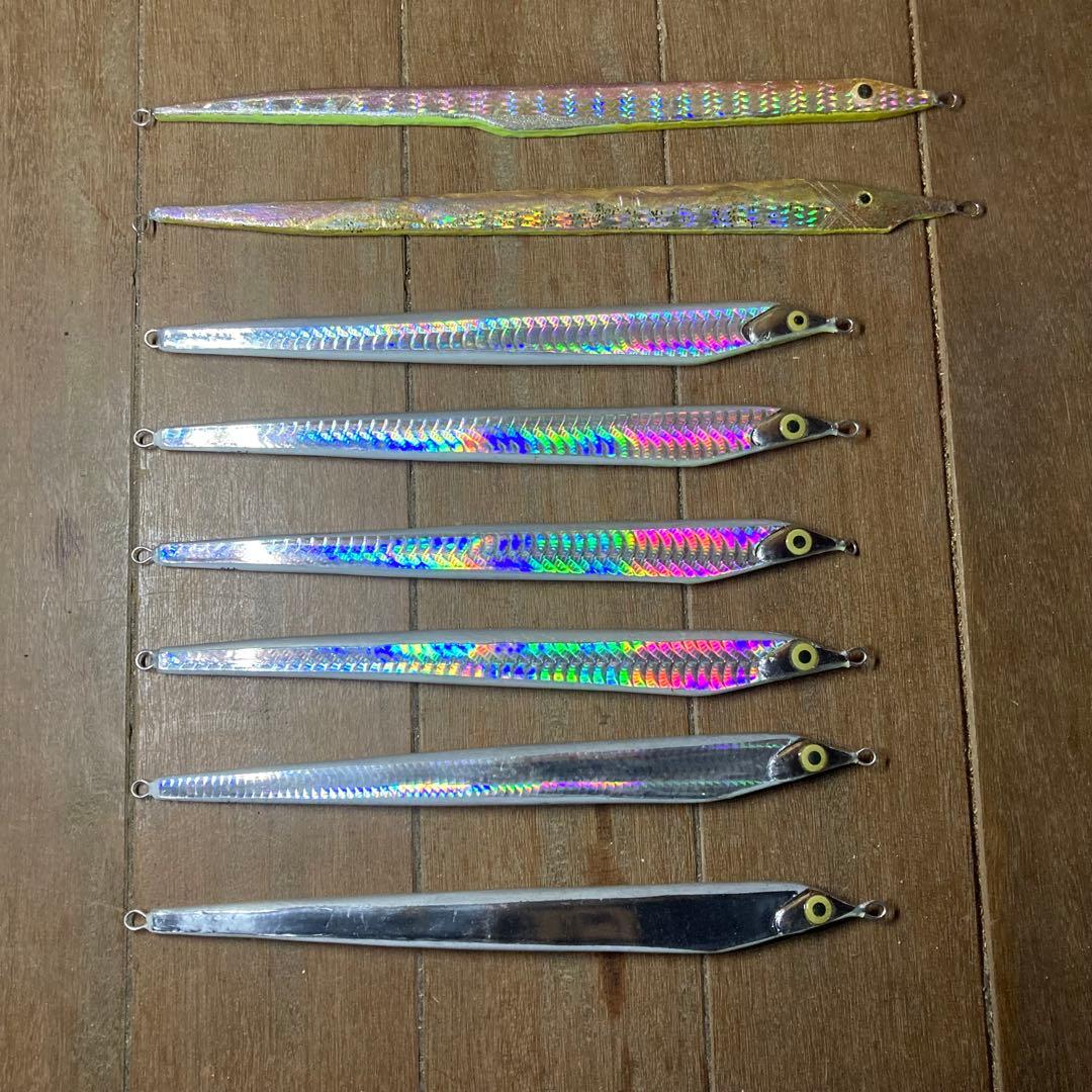 ロングジグ メタルジグ 350〜400 450g 鱗ジグ ジグ 大 メタルジグ大