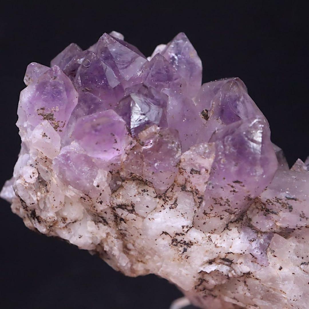 アメジスト 紫水晶 クォーツ 74.9g AMT279 鉱物　原石　天然石
