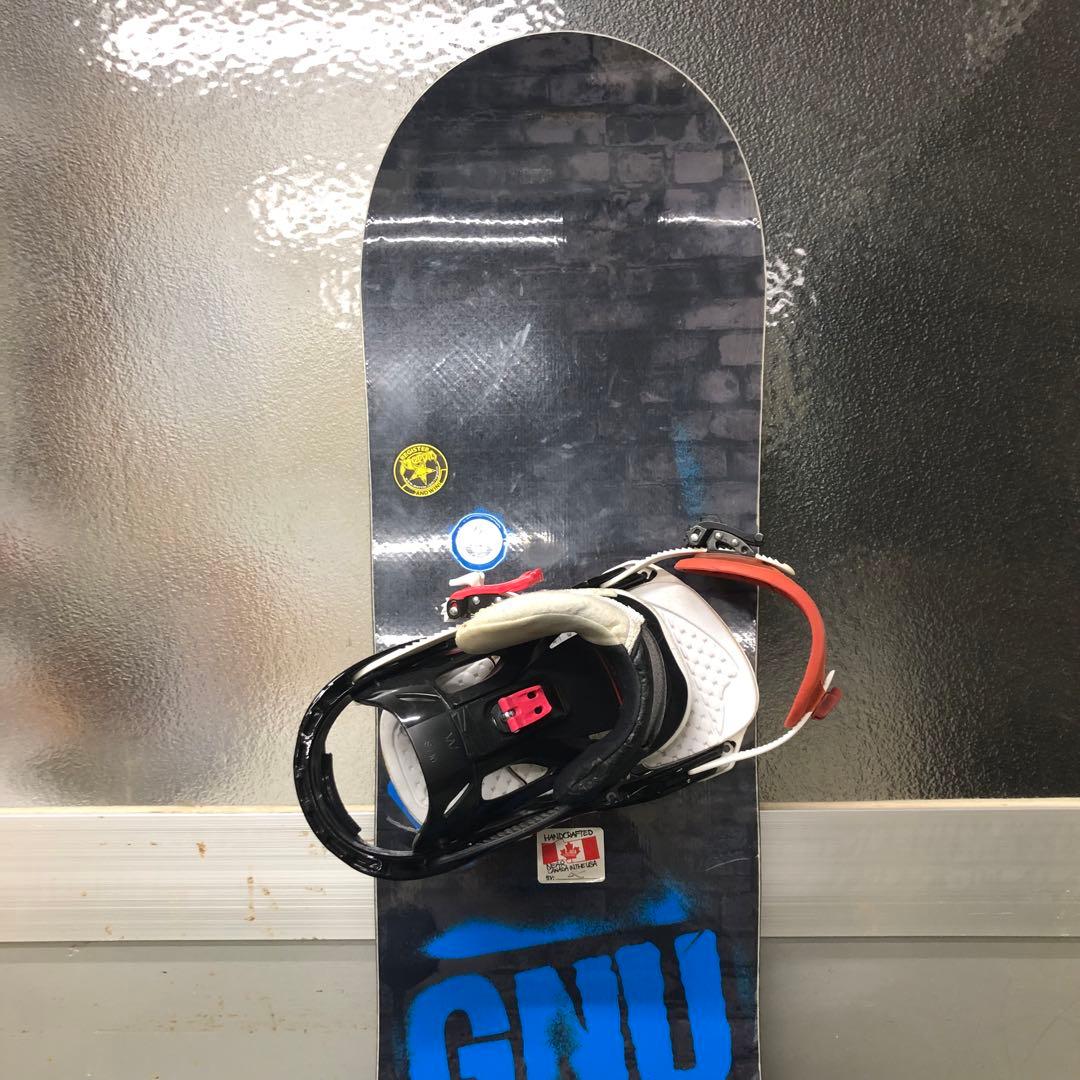 GNU スノーボード 156cmバインディング付き