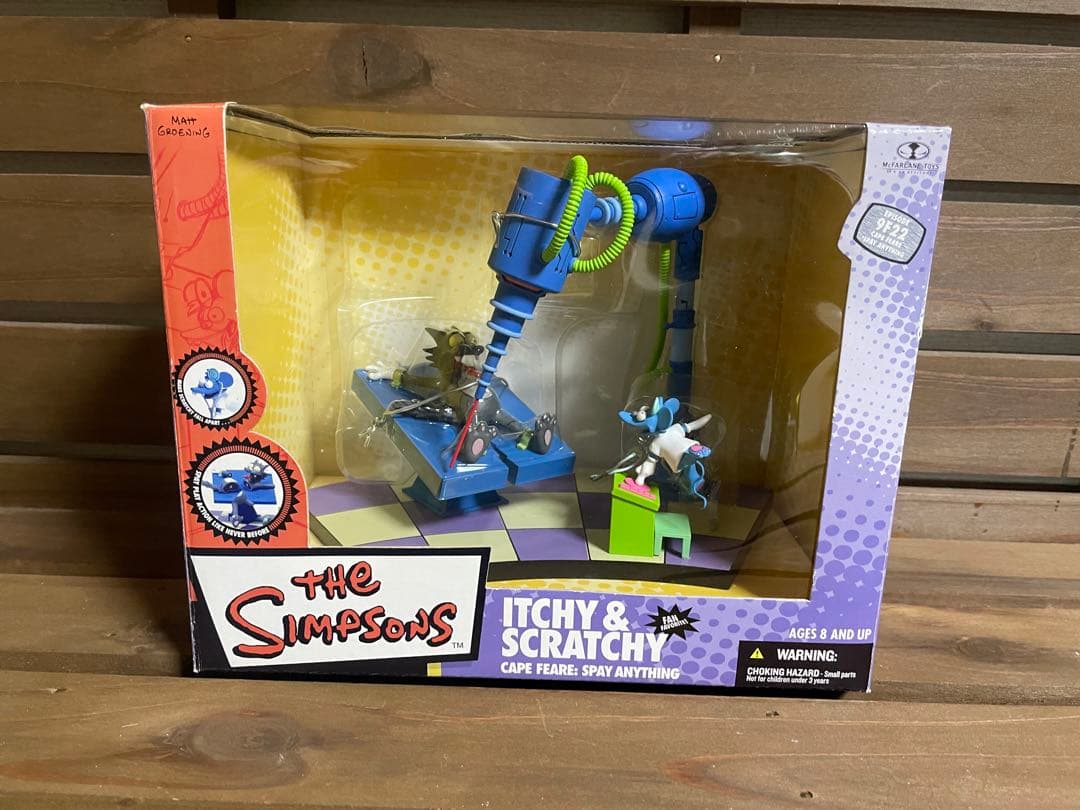 ザ・シンプソンズ イッチー＆スクラッチー フィギュア