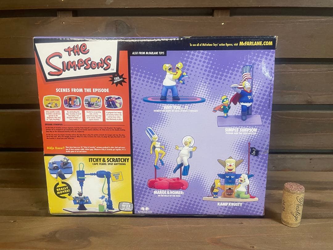 ザ・シンプソンズ イッチー＆スクラッチー フィギュア
