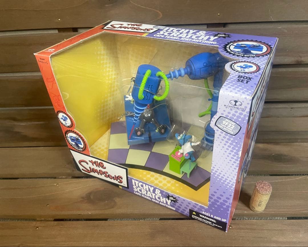 ザ・シンプソンズ イッチー＆スクラッチー フィギュア