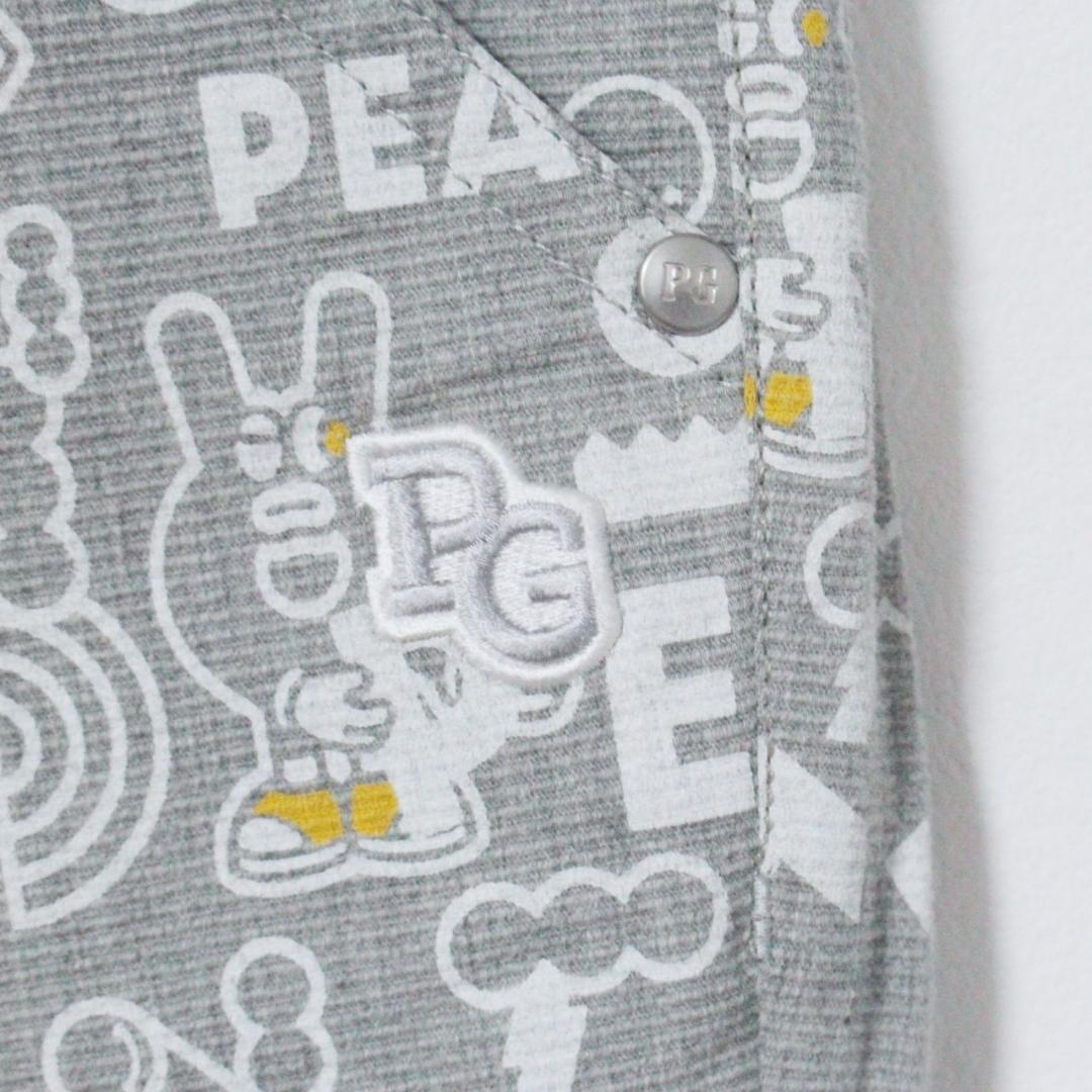 新品 パーリーゲイツ PGキャラクター総柄 ストレッチロングパンツ M（W72）