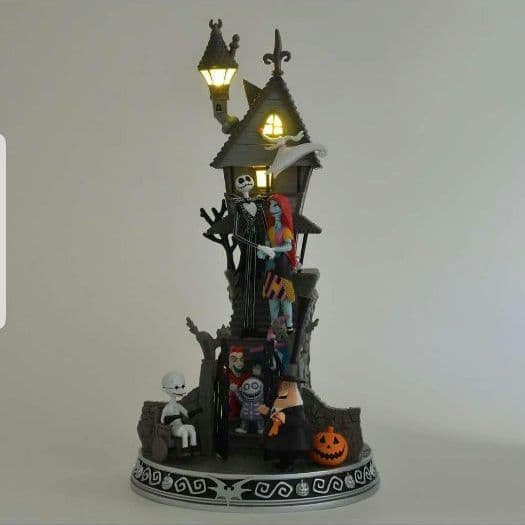 ディズニーストア　ティム・バートン　ナイトメアー　フィギュア ライトアップ