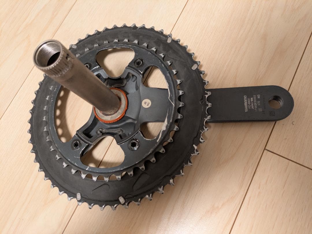 ULTEGRA 6800 クランクアーム 53-39 MD 170mm