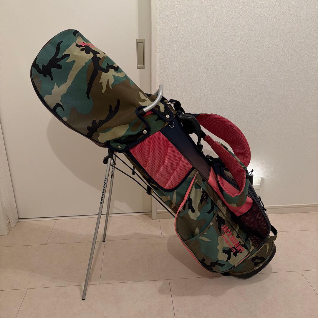 お値下げ！Jack Bunny 迷彩 キャディバッグ