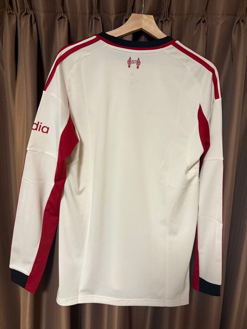 【新品未使用】リバプールFC 25-26 長袖 アウェイ ユニフォーム XL