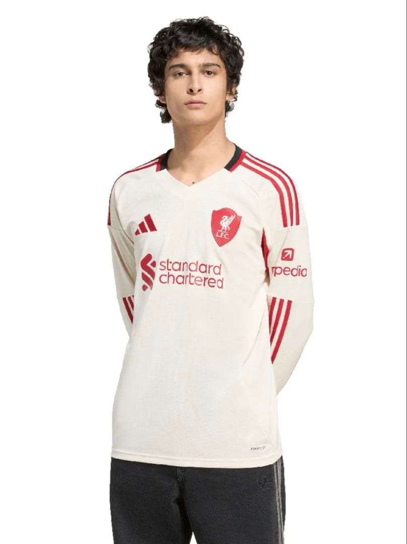 【新品未使用】リバプールFC 25-26 長袖 アウェイ ユニフォーム XL
