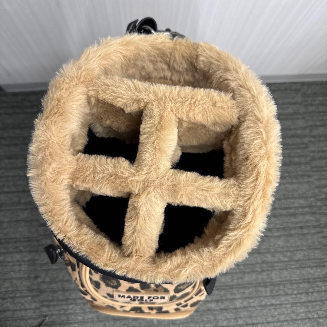 パーリーゲイツ　キャディバッグ　レオパード　11点セット売り