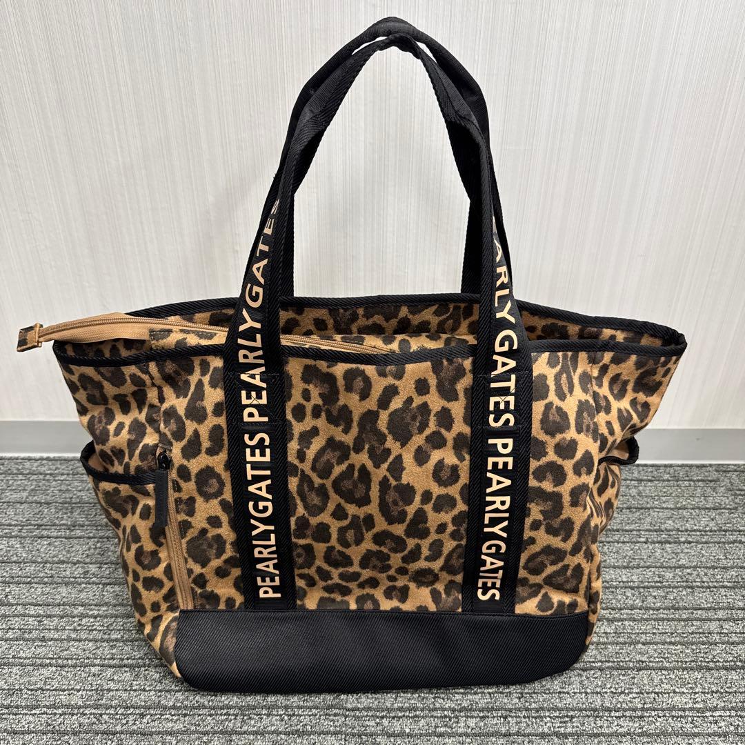 パーリーゲイツ　キャディバッグ　レオパード　11点セット売り